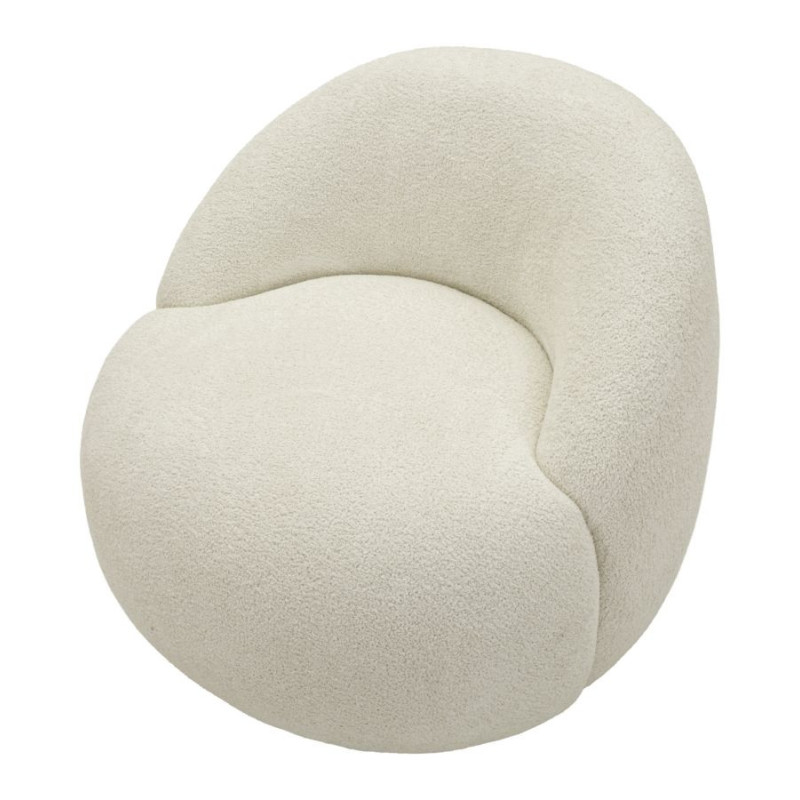 Poltrona Ginevra Bianca cm 81x78x64