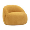 Poltrona Ginevra Senape cm 81x78x64