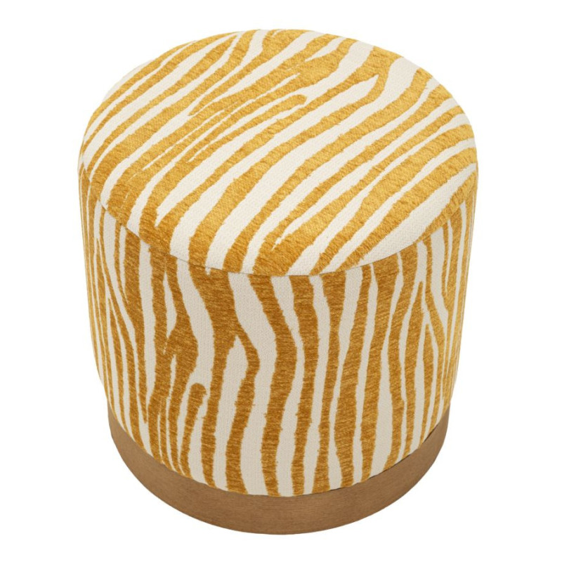 Puff Savana Senape cm ø 40x40