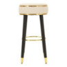 Sgabello Bar London Crema cm ø 38x74