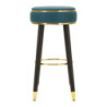 Sgabello Bar London Verde cm ø 38x74
