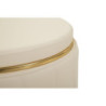 Puff Con Contenitore London Crema cm ø 46,5x44