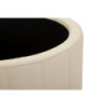 Puff Con Contenitore London Crema cm ø 46,5x44