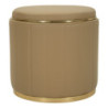 Puff Con Contenitore London Marrone cm ø 46,5x44