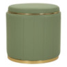 Puff Con Contenitore London Verde cm ø 46,5x44