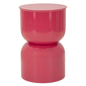 Tavolinetto In Metallo Oyi Fuxia cm ø 31x46