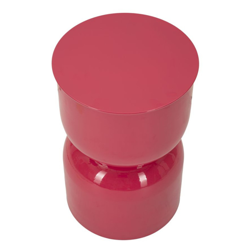 Tavolinetto In Metallo Oyi Fuxia cm ø 31x46