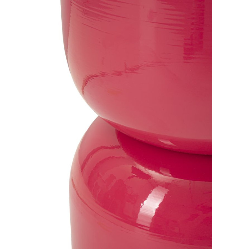 Tavolinetto In Metallo Oyi Fuxia cm ø 31x46