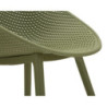 Sedia Ibiza Verde Set 2 Pz cm 59x59x83 (altezza Seduta cm 45)