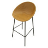 Sgabello Bar Ibiza Senape Set 2 Pz cm 50x50x98 (altezza Seduta cm 75)