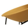Sgabello Bar Ibiza Senape Set 2 Pz cm 50x50x98 (altezza Seduta cm 75)