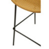 Sgabello Bar Ibiza Senape Set 2 Pz cm 50x50x98 (altezza Seduta cm 75)