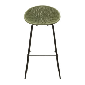 Zoom Sgabello Bar Ibiza Verde Set 2 Pz cm 50x50x98 (altezza Seduta cm 75)