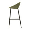 Sgabello Bar Ibiza Verde Set 2 Pz cm 50x50x98 (altezza Seduta cm 75)