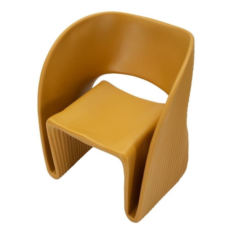 Poltrona Sand Senape cm 65x57,5x76 (altezza Seduta cm 45)