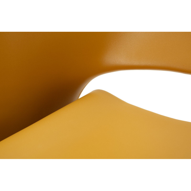 Poltrona Sand Senape cm 65x57,5x76 (altezza Seduta cm 45)