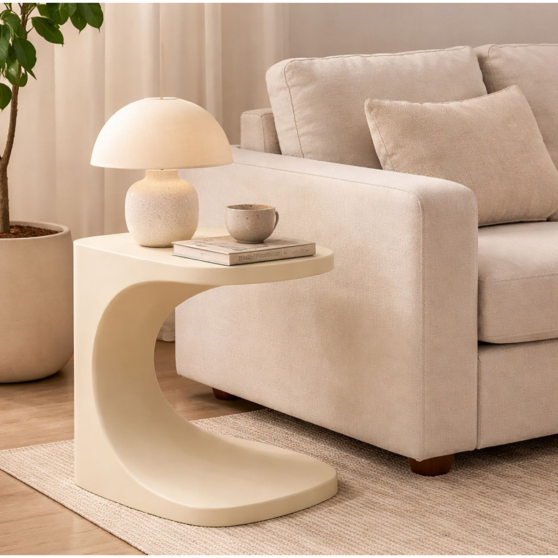 Tavolinetto Ibiza Bianco cm 42x42x52