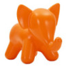 Sgabello Elephant Arancione cm 86x46x56