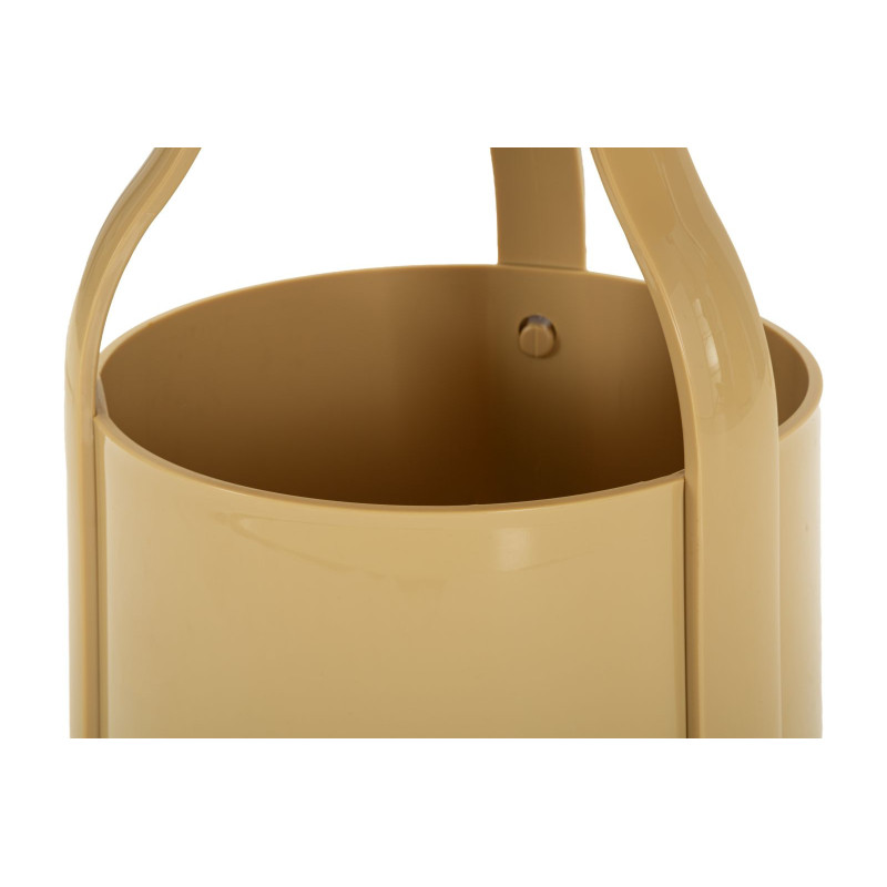 Tavolinetto Porta Giornali Iris Crema cm ø 44x43
