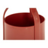 Tavolinetto Porta Giornali Iris Rosso cm ø 44x43