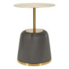 Tavolinetto Egle Grigio cm ø 40x55