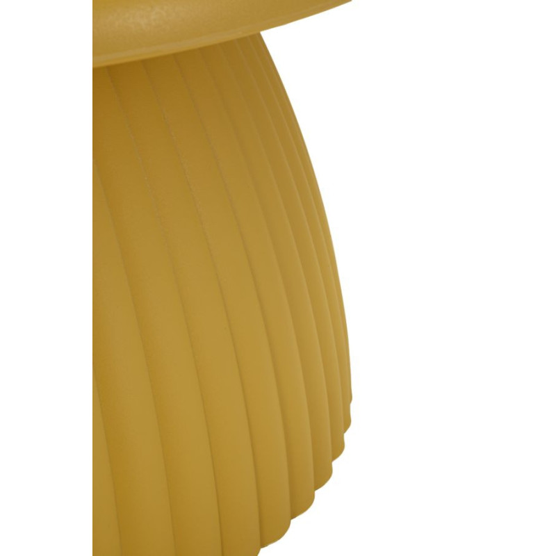 Tavolinetto Geax Senape cm ø 70x35