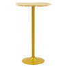 Tavolo Bar Clox Senape cm ø 60x103