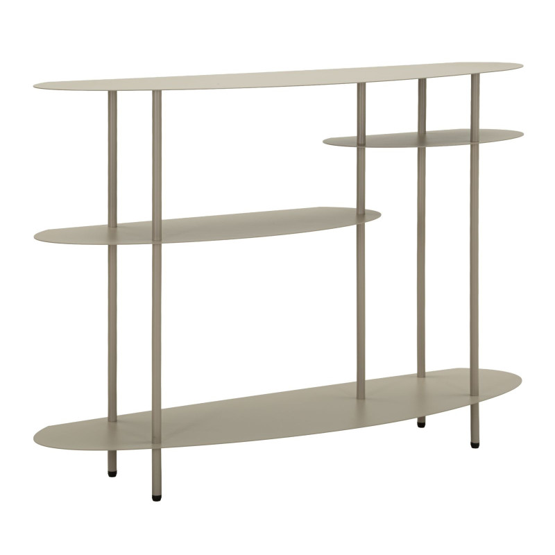 Consolle Saturno Plus Tortora cm 118x34x82