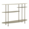Consolle Saturno Plus Tortora cm 118x34x82