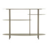 Consolle Saturno Plus Tortora cm 118x34x82