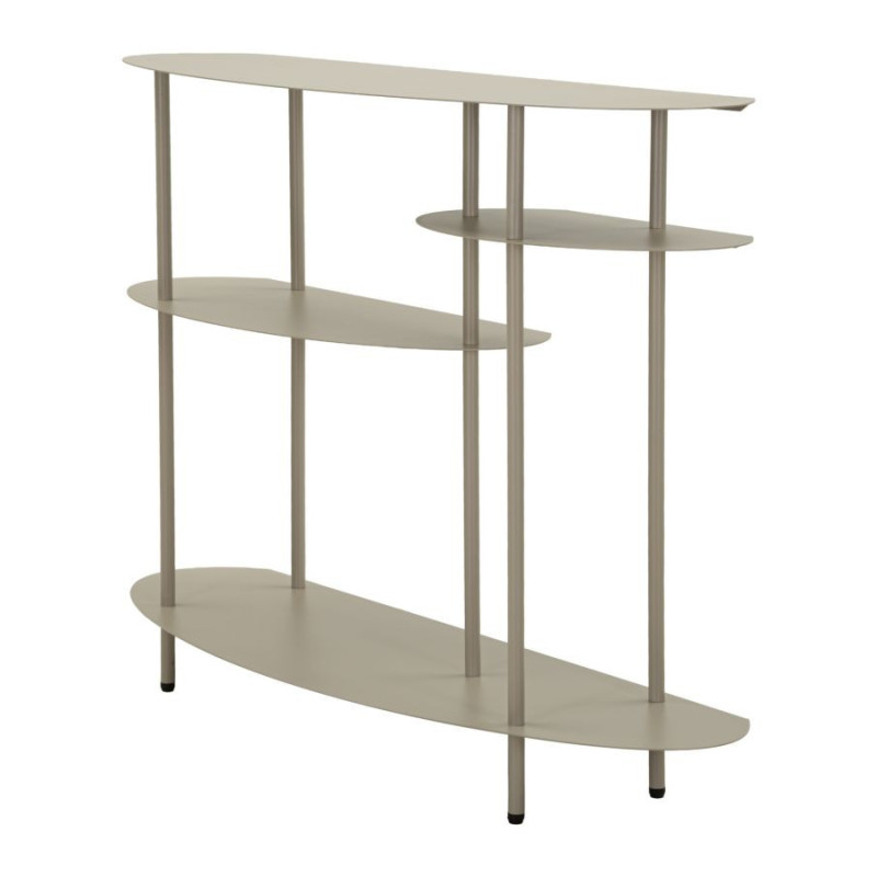 Consolle Saturno Plus Tortora cm 118x34x82