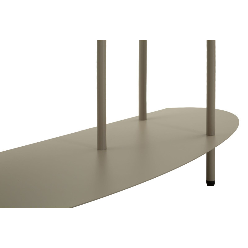 Consolle Saturno Plus Tortora cm 118x34x82