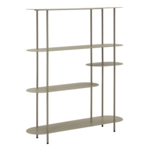 Libreria Saturno Tortora cm 118x31x139