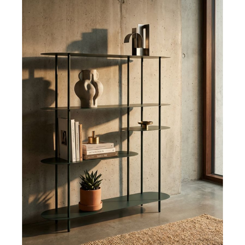 Libreria Saturno Ottanio cm 118x31x139