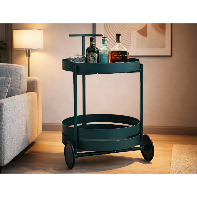Carrello Saturno Ottanio cm 40x49,5x61