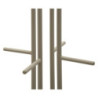 Apporta Abiti Saturno Tortora cm 45x28x178
