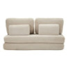 Divano/letto Faster Bianco cm 150x100x80 (compresso-misura Letto Cm213x150x18)