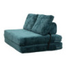 Divano/letto Faster Petrolio cm 150x100x80 (compresso-misura Letto Cm213x150x18)