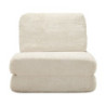 Poltrona/letto Faster Bianca cm 80x100x80 (compressa-misura Letto Cm204x80x18)