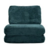 Poltrona/letto Faster Petrolio cm 80x100x80 (compressa-misura Letto Cm204x80x18)
