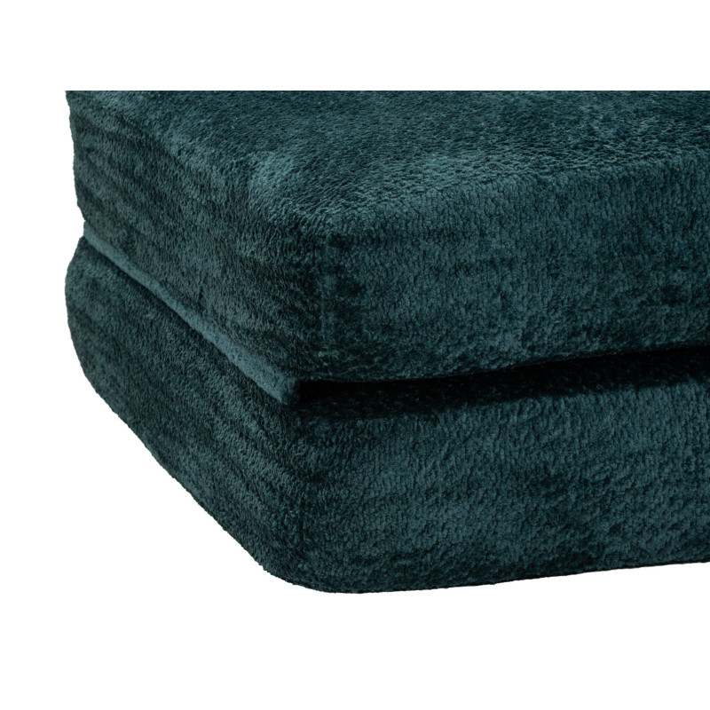 Poltrona/letto Faster Petrolio cm 80x100x80 (compressa-misura Letto Cm204x80x18)