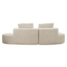 Divano Island Bianco cm 238x92x78 (compresso)