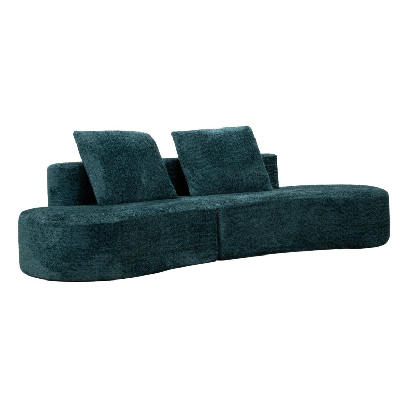 Divano Island Petrolio cm 238x92x78 (compresso)
