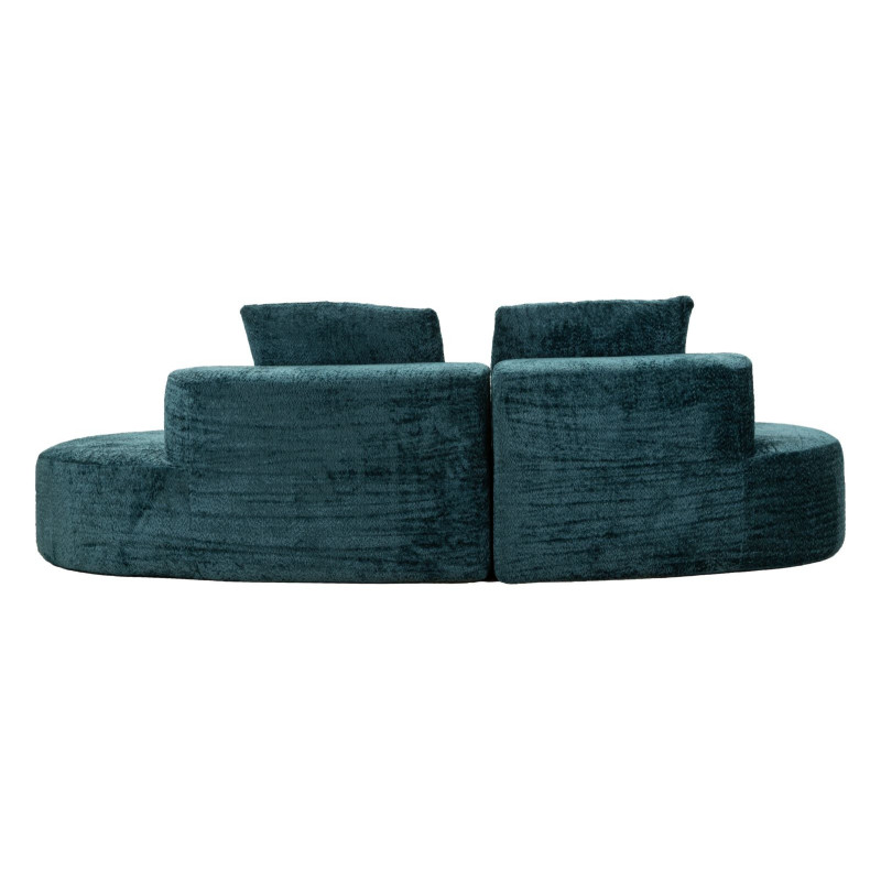 Divano Island Petrolio cm 238x92x78 (compresso)