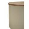 Tavolini Da Caffe' Frankfurt Coppia Bianchi cm 87x53x32-50x35x28