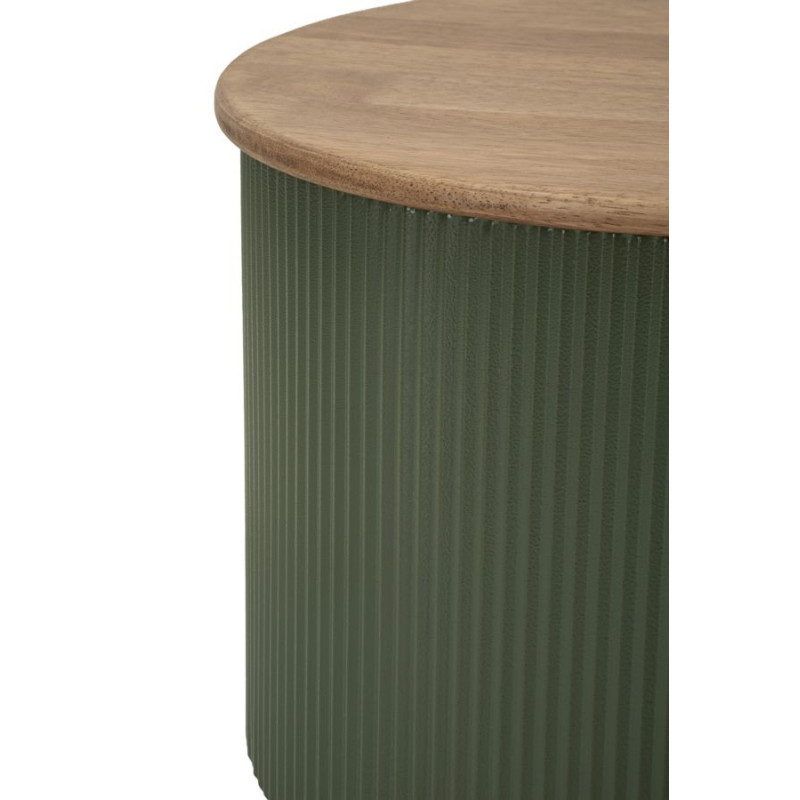 Tavolini Da Caffe' Frankfurt Coppia Verdi cm 87x53x32-50x35x28