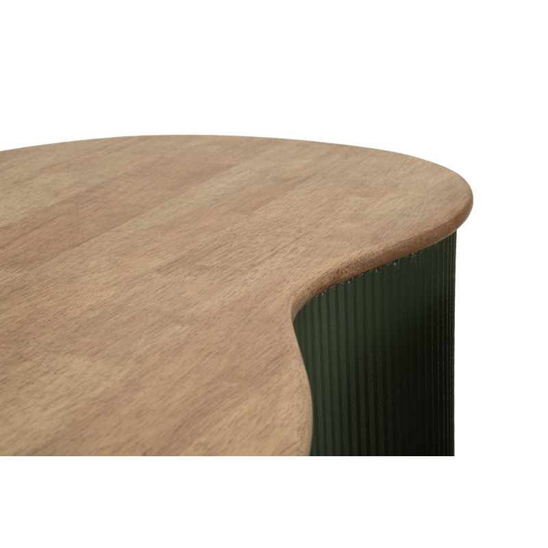 Tavolini Da Caffe' Frankfurt Coppia Verdi cm 87x53x32-50x35x28