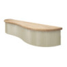 Mensole Frankfurt Coppia cm 86x18x12-65x16x12