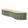 Mensole Frankfurt Coppia cm 86x18x12-65x16x12