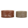 Tavolini Da Caffe' Norimberga Coppia cm ø 62x30-51x26